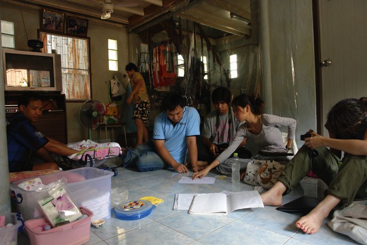 Working sessions with residents