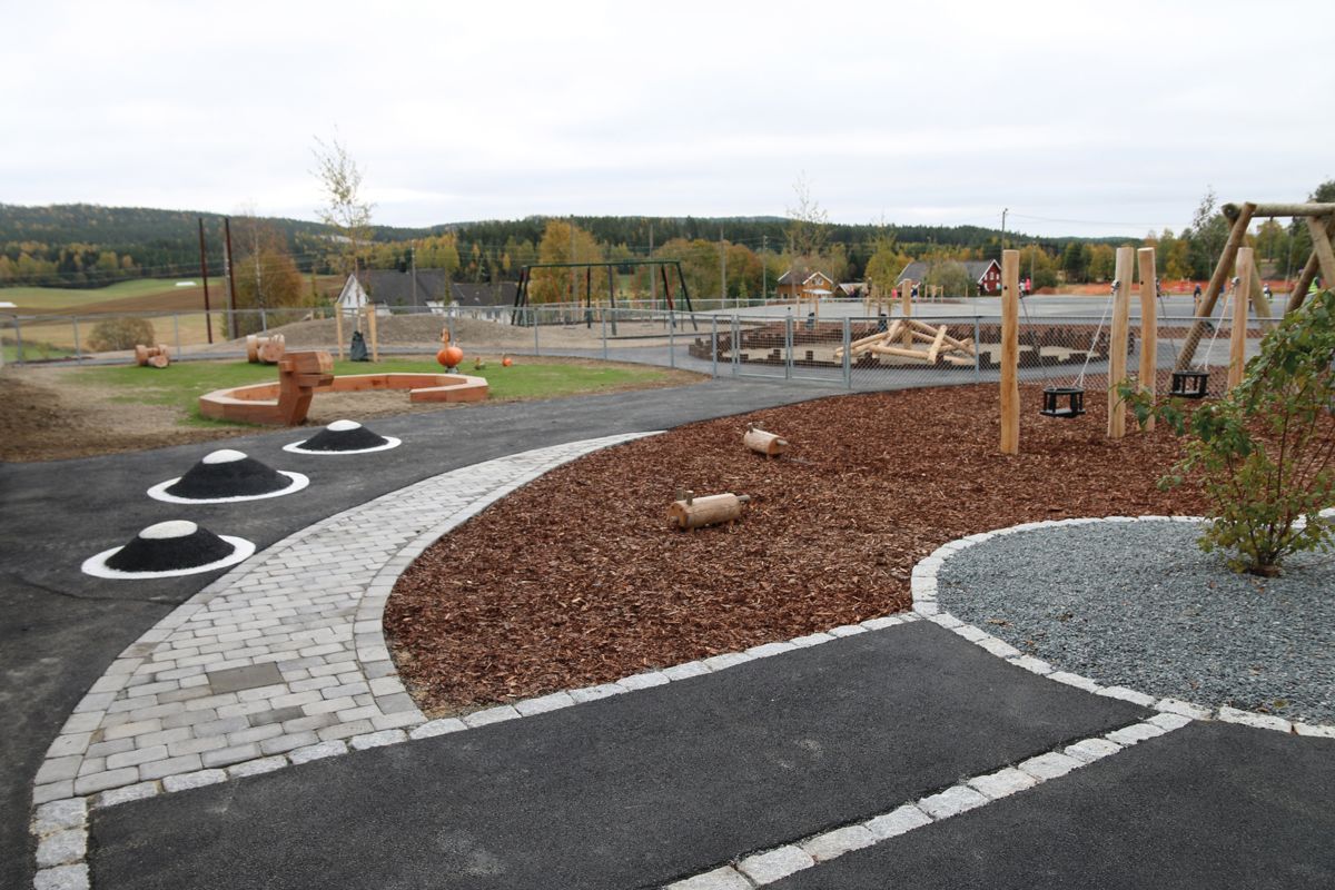 Paths through the play landscape