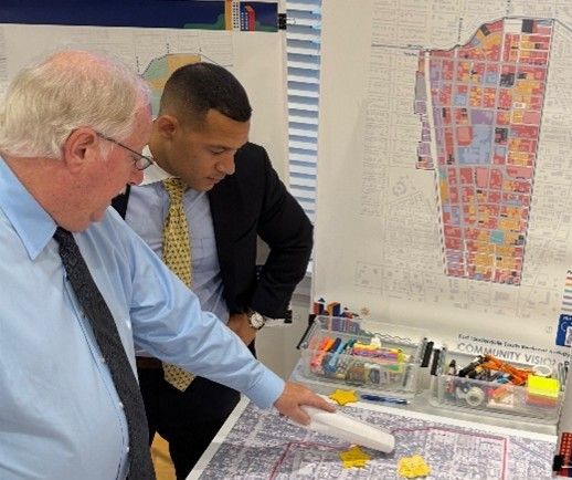 Mapping the district with residents
