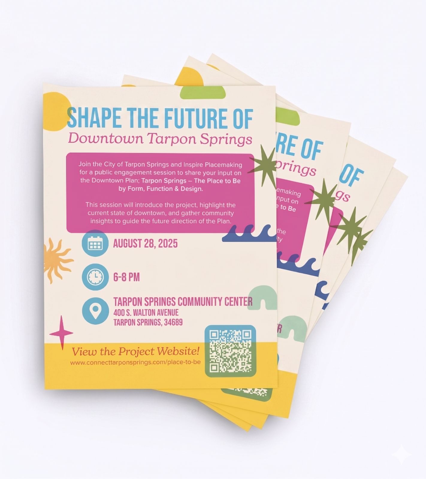 Shape the future of downtown, workshop flyer